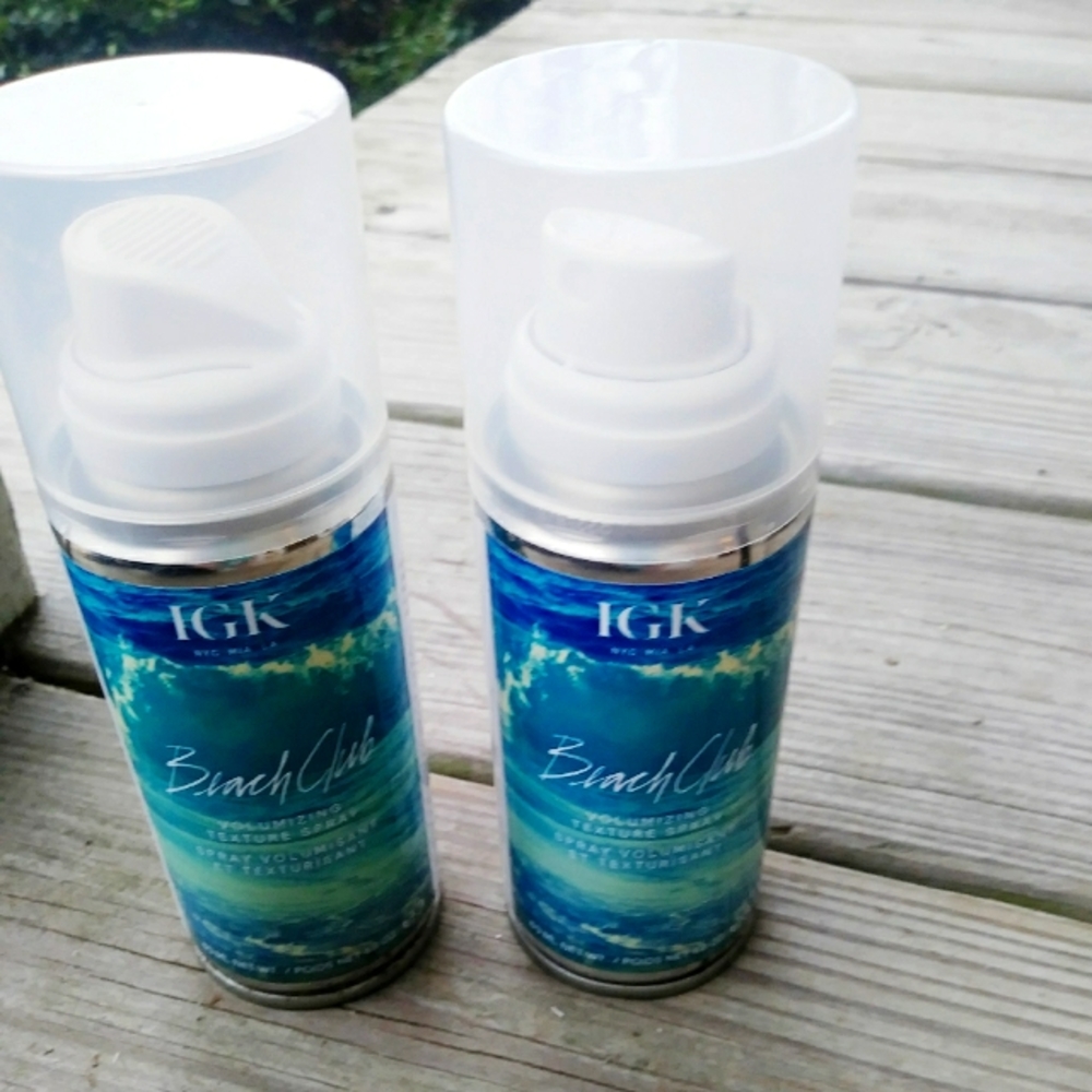 x2 IGK Hair Texture Spray